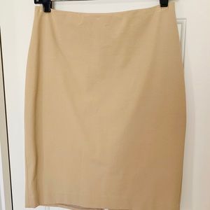 NWOT Never Worn Talbots Khaki Pencil Skirt
